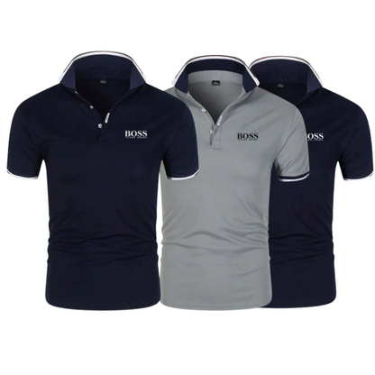 [BUY 2 GET 3] Essential Kit Polo Shirts 3-Pack