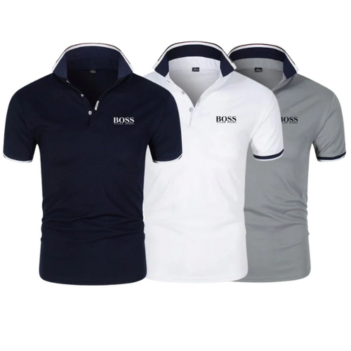 [BUY 2 GET 3] Essential Kit Polo Shirts 3-Pack