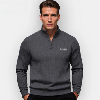 Essential Zip-Up Sweater (Clearance)