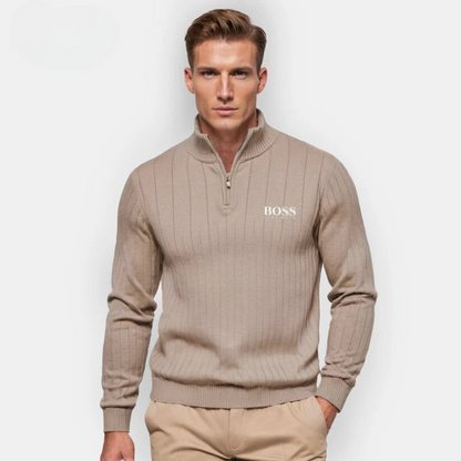 Essential Zip-Up Sweater (Clearance)