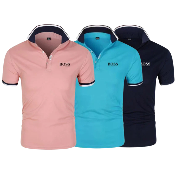 [BUY 2 GET 3] Essential Kit Polo Shirts 3-Pack