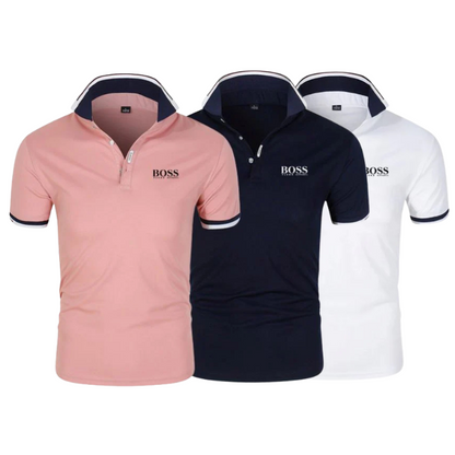 [BUY 2 GET 3] Essential Kit Polo Shirts 3-Pack